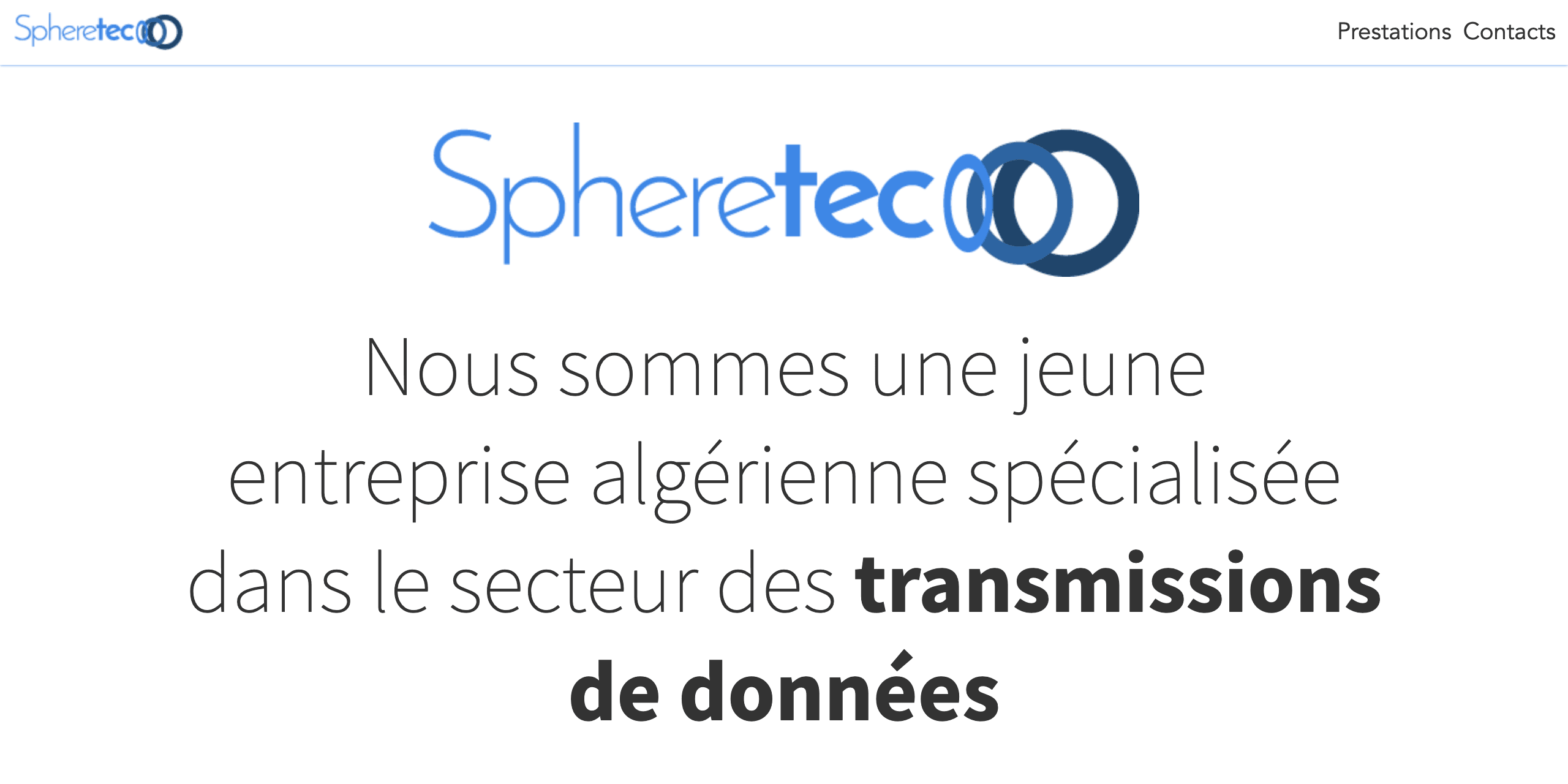 Univerweb collaborated with Spheretec on its digital presence. We created the website and we provide hosting.